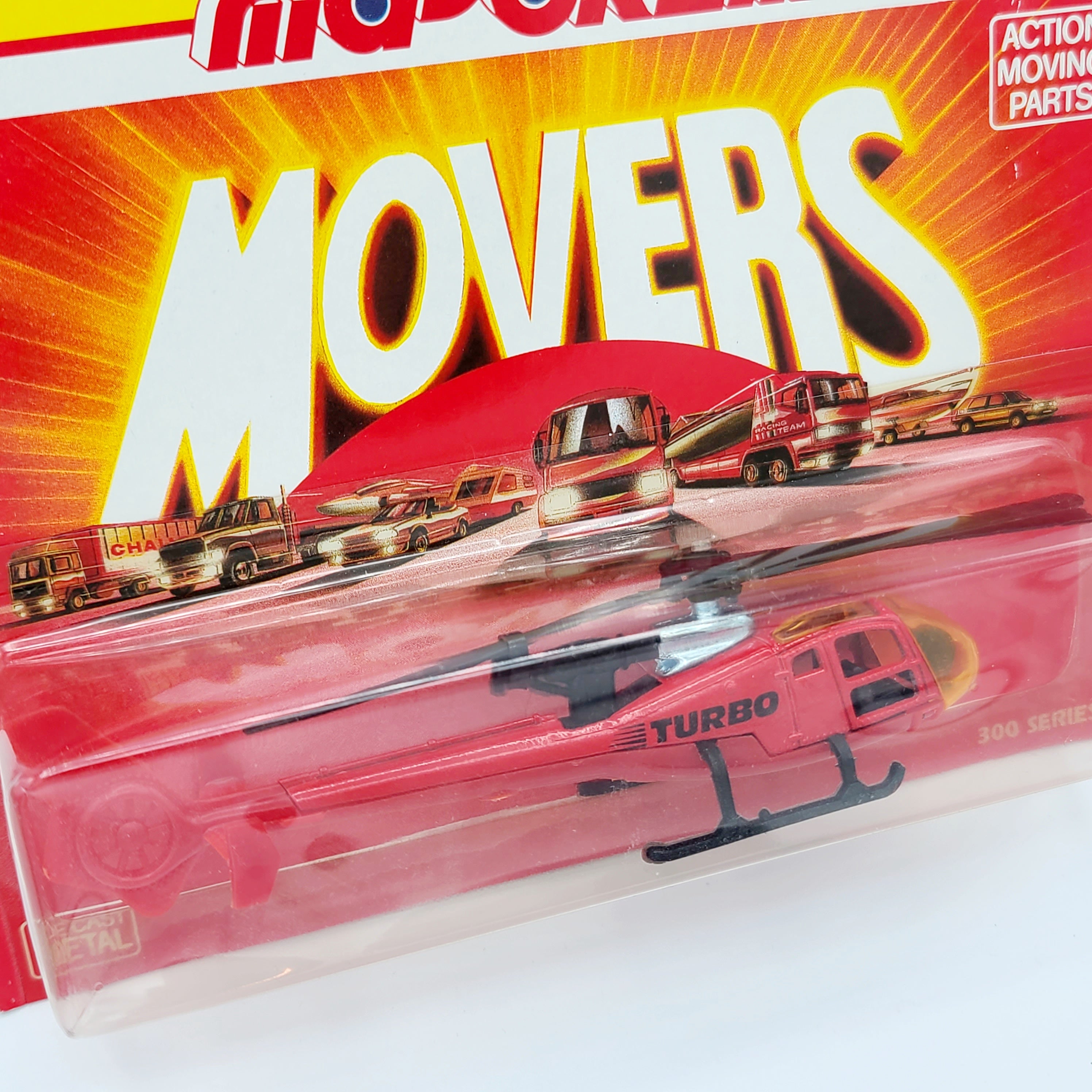 Majorette Gazelle Rescue Helicopter "Turbo" #371 (1990 Movers 300 Series)